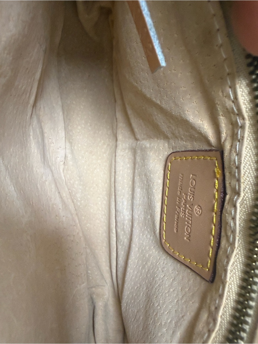 Louis Vuitton Pink Floral Mini Pochette with Tan Trim - Picture 9 of 14